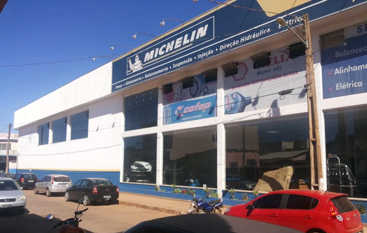 Vista real da unidade Auto Car Pneus em Formosa GO